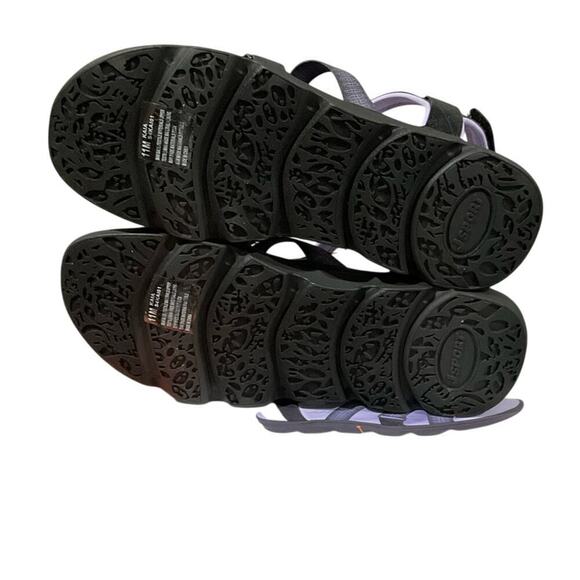 Jsport by Jambo Women's Strap Sandal Black Purple Size 11 NIB - Picture 4 of 11